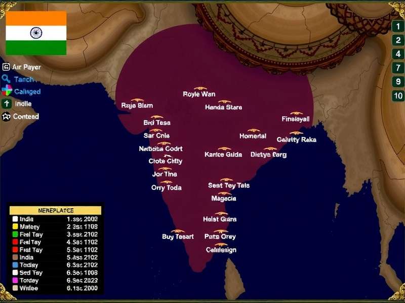 India Player Distribution Helix Challenge Indian Player Distribution Map